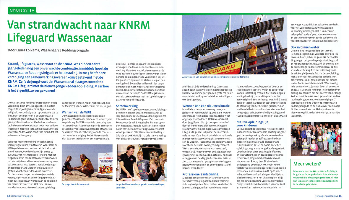 Artikel KNRM Stopzak